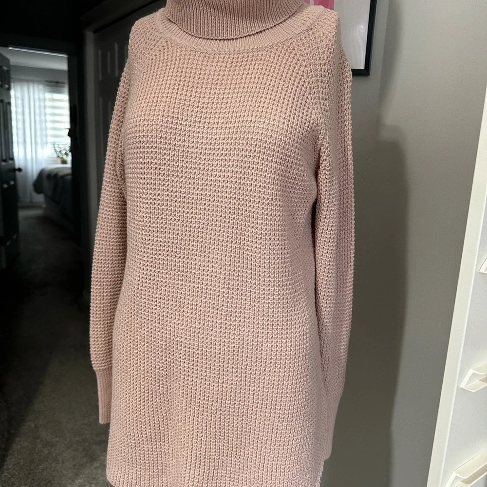 RD Style Blush Cowl Neck Sweater - Picture 4 of 8